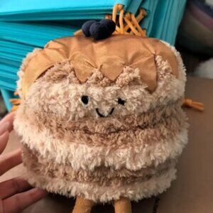 Jelly cat Amuseables Fran Pancakes Soft Plush Toy W/Dust Bag  Birthday Gift USA